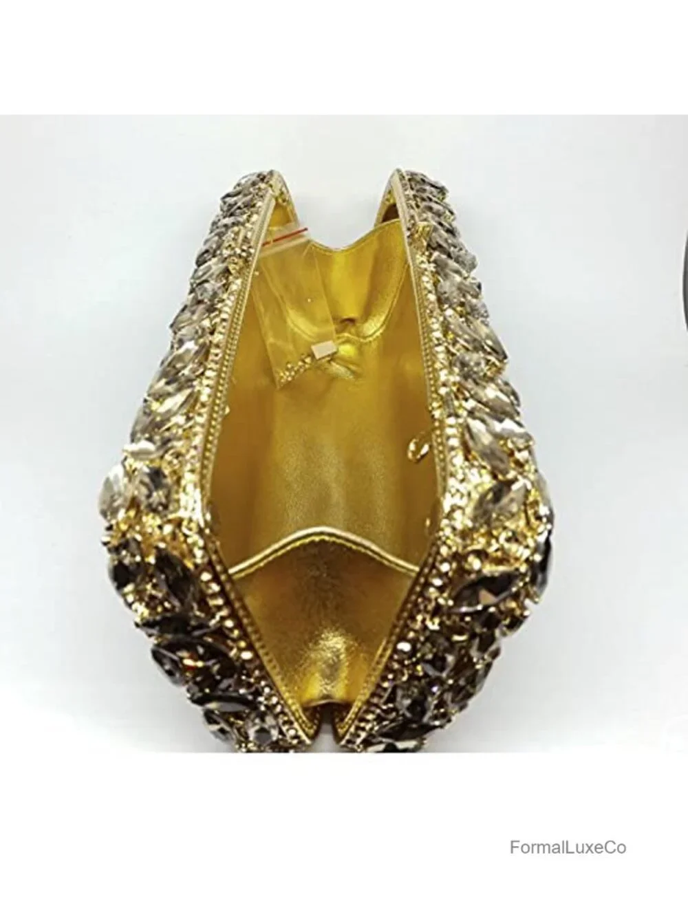Crystal Clutch Minaudiere Box Handbag Party Prom Rhinestone Purse Wedding Bag